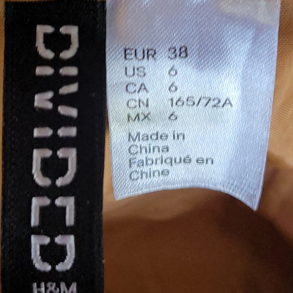 H&M Divided A-line skirt Size 6 - Picture 7 of 8